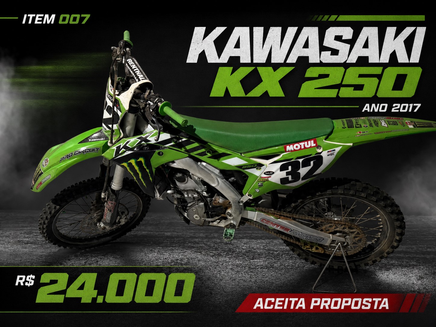 Kawasaki KX 250 2017 item 007