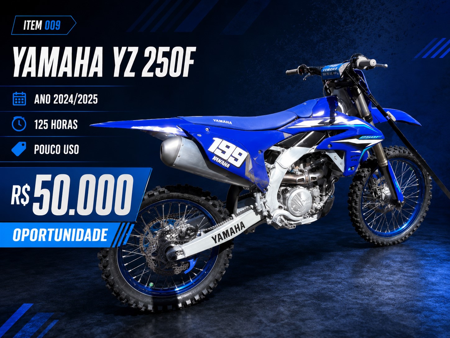 Yamaha YZ 250F 2024 2025 item 009